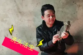 想让自己的头发变的更加滑顺吗？阿连用这种土方法洗头，效果真好视频封面