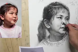 【李扬艺考网课】素描篇——微笑的小女孩#美术生 #福建美术联考视频封面