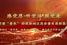 “书记讲给书记听”专题宣讲 感党恩·听党话·跟党走 新城区视频封面
