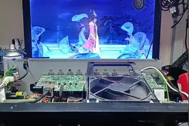 安桥功放TX-NR636不通电，开不了机，按键遥控失灵，无图无声维修视频封面