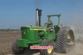 70年代，明星大马力#农业机械 #大马力拖拉机 #拖拉机视频封面