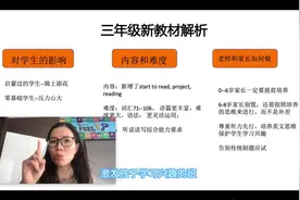 新教材解析#教材改版 #英语课本 #人教版小学英语 #人教版英语视频封面
