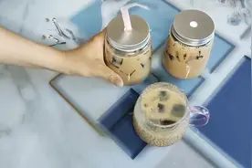 奶茶自由第一天——自制丝滑醇厚的黑钻奶茶，一口超治愈 #奶茶视频封面