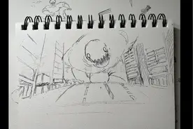火柴人漫画创作——异人#火柴人 #火柴人绘画视频封面