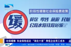 社保缓缴、失业保险返还……“湖北十条”降低企业用工成本视频封面