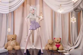 【弱音/MMD】换装摸🐟#弱音 #大长腿美女 #二次元少女视频封面