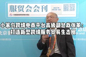 小笨鸟跨境电商平台高级副总裁张革视频封面