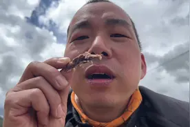 邦达草原遇到藏族大叔和他两个女儿，辉歌第一次吃生牦牛肉！视频封面