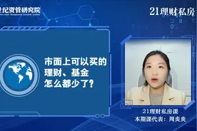 #21理财私房课 市面上可以买的理财、基金怎么都少了？视频封面