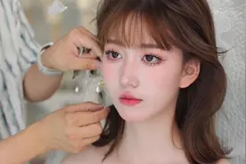新娘试妆vlog#化妆前vs化妆后 新娘试妆vlog,#成都新娘跟妆视频封面