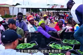 小伙带非洲村民种黄瓜，带领旅游团参观农庄，做美食犒劳村民视频封面