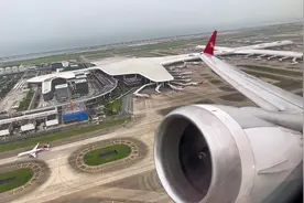 深圳航空波音737-8MAX宝安机场起飞记录视频封面