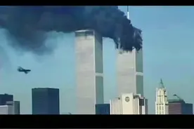 911事件，曾经的双子大厦，如今已不复存在，改建为水池，纪念逝者。#纽约双子大厦 #纽约新世贸大厦视频封面