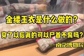 金缕玉衣是什么做的？穿了它有什么作用呢？#让文物抖起来视频封面