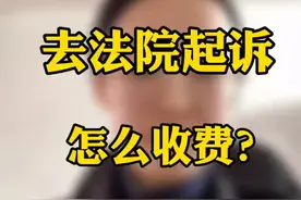 完整的告诉你法院的案件受理费如何计的。视频封面