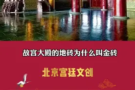 故宫大殿的地砖为什么要金砖 #广储司 #故宫 #紫禁城 #皇宫  #宫廷 #历史 #涨知识 #传承文化 #文化视频封面