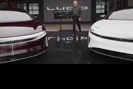 利用前部模组集成化与微型电机Lucid air打造出了世界同级别车型最大前备箱#Lucidair视频封面