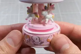 旋转木马做起来！#我的生活日记 #粘土 #少女心 #手工 @抖音短视频视频封面