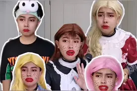 假如学校禁止化妆，会怎样？#抖音小助手视频封面