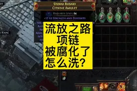 #流放之路 怎么洗腐化的项链？#简单的游戏简单的玩视频封面