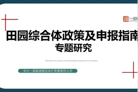 田园综合体政策及申报指南#田园综合体策划规划设计视频封面