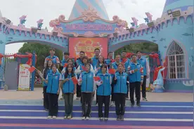 盛世华诞，举国同庆！#张掖卡其拉甘泉游乐场视频封面