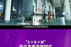 江西翔鹭钨业高性能钨粉项目，在超细、超粗碳化钨粉精度处理技术上处于行业领先水平。#产业兴赣链接未来视频封面