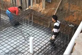 钻桩基础加满堂红基础，稳稳当当的#农村 #农村自建房视频封面