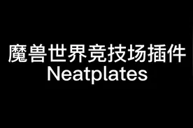 魔兽世界竞技场插件NeatPlates，血条显示状态的插件，很有帮助。视频封面