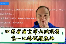 江苏南京高一六校期中联考氧化还原反应好题解析视频封面