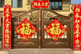 春联怎么贴，怎么分上下联，一个视频教会你#春联 #福到我家 #贴对联 @DOU+小助手 视频封面