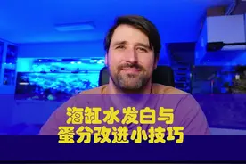 海缸水发白了是怎么回事？我的蛋分打不出泡了怎么办视频封面