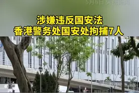 香港警务处国安处拘捕7人，涉嫌违反国安法视频封面