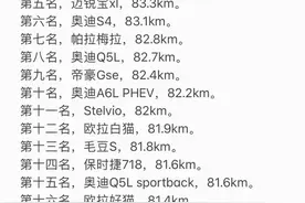 麋鹿测试排行榜来了兄弟们～#麋鹿测试 #奥迪 #保时捷 #特斯拉 #大众 #排行榜 #热门 @DOU+上热门 @DOU+小助手视频封面
