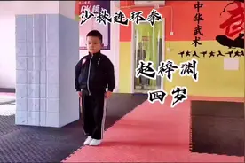 简单易学的少林初级武术套路来了#少儿武术视频封面