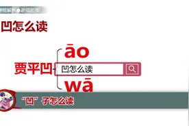 贾平凹怎么读？应该读 āo 还是读 wā ，在你的记忆里是怎么读的视频封面