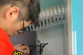 烟机插电就跳闸，原来是清洗部分的问题 #家电维修 视频封面