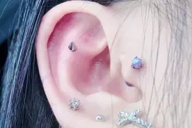 耳屏穿钉过程#成都穿孔 #穿刺师 #耳屏钉 #piercing视频封面