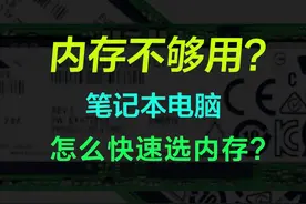 【技巧】简单办法，快速给电脑选择合适加装的内存条 #笔记本电脑 #内存条 #巅峰玩家 视频封面
