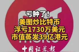 亏肿了！美图炒比特币浮亏1730万美元 市值蒸发39亿港元视频封面