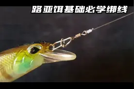 #创作灵感 路亚绑线怎么绑，路亚绑线打结教程 #路亚教学视频封面