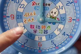 #小学数学 钟表的学习，认识整点和半点。#认识钟表儿歌 #教育#育儿视频封面
