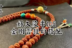 多久没做108了，来吧，金刚菩提的简单搭配#文玩 #金刚菩提视频封面