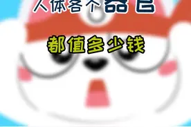 你身体的各个器官到底有多值钱？加起来总价达3亿人民币！#科普 #器官 #值钱的宝贝 @抖音短视频