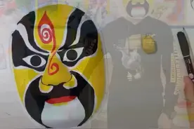 圣诞节白胚DIY空白手绘动物纸浆面具 白胚白模 幼儿园手工脸谱视频封面