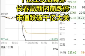 龙头突然崩了！千亿#生长激素茅闪崩跌停#长春高新 #金赛药业 #安科生物 #生物医药 #股民 #股票 #投资 视频封面