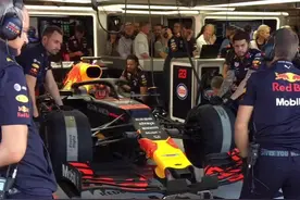 阿尔本驾驶红牛赛车的首秀来啦！#f1视频封面