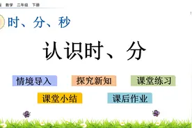 慢放版 二年级数学下册苏教版第二单元第一课时 #抖音热门 #数学视频封面