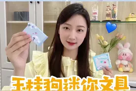 自制-玉桂狗迷你文具套装💙💙💙 #手工diy #手工 #玉桂狗视频封面