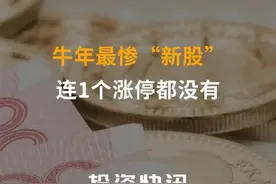 牛年最惨“新股”：连1个涨停都没有！#新股# N四方#四方新材视频封面